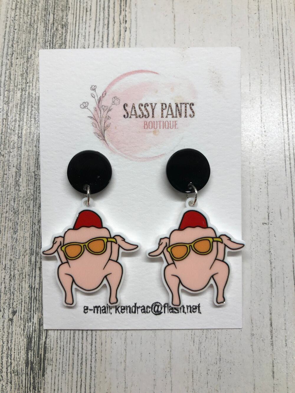 Friends Turkey Earrings Monica NWT